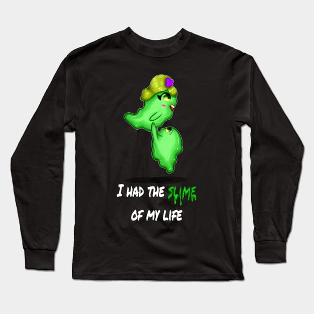 Slime of My Life - Light Colors Long Sleeve T-Shirt by CallistoCreates